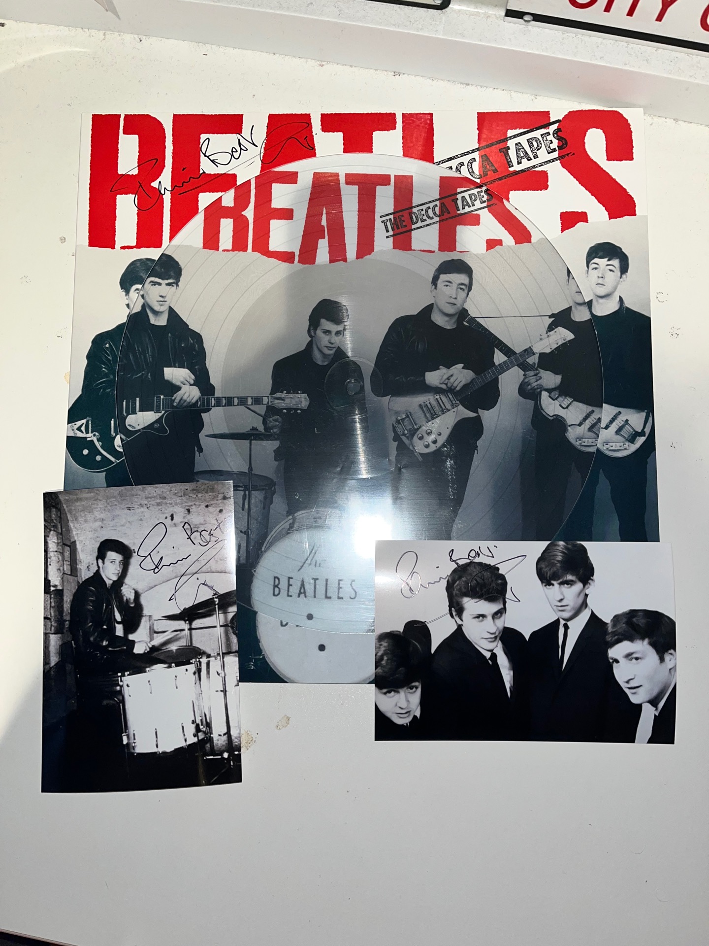 Signed by Pete Best