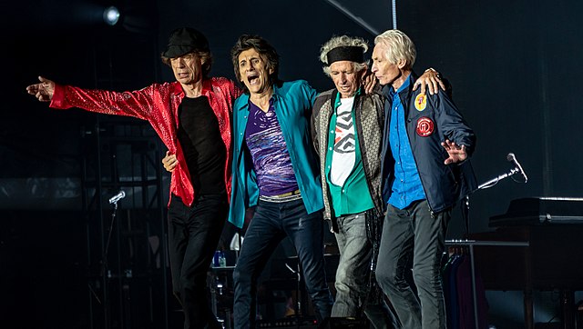 The Rolling Stones, 2018. Photo by Ralph_PH from Wikimedia Commons